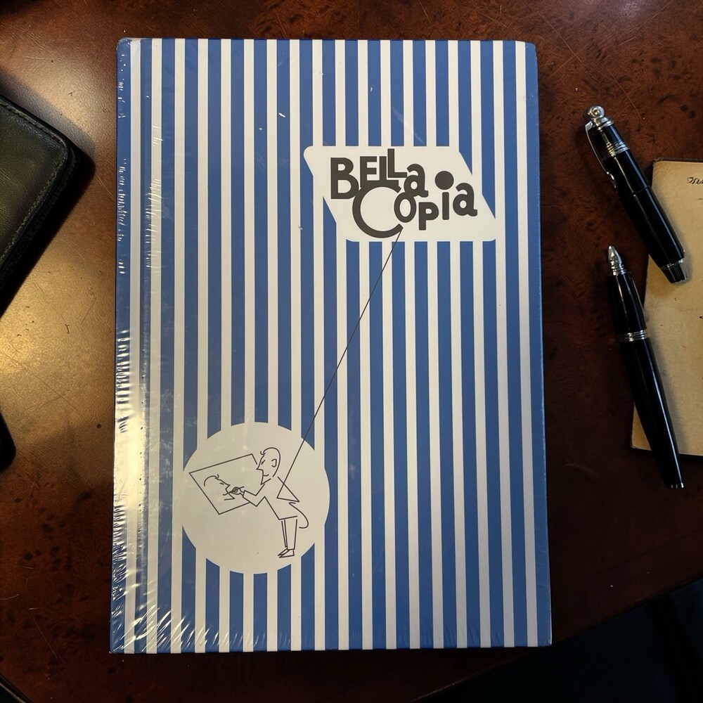 Bella Copia Lined Notebook Made And Imported From Italy Luxury Original Rare New